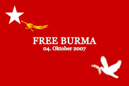 â€œFREE BURMA!â€? www.free-burma.org