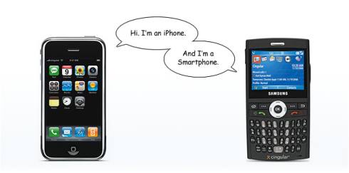 iPhone vs. Smartphone