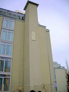 Hotel (mit komischer Tür) in Binz