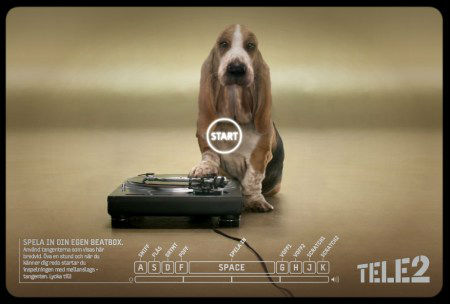 Beatbox Hund von Tele2