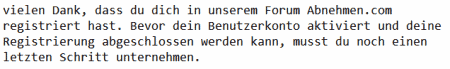 Abnehmen.com SPAM