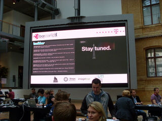 BarCamp Berlin 3: Twitterwall