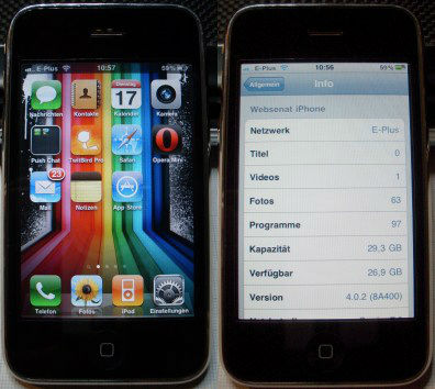 Mein iPhone 3GS 32GB Black