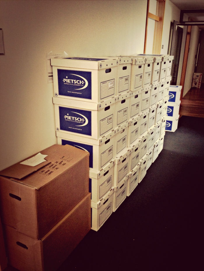 45 Kartons gepackt #dapd #t-4
