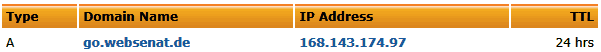 DNS A-Record